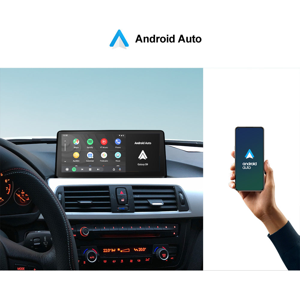 Apple Carplay & Android Écran de voiture sans fil pour stéréo de