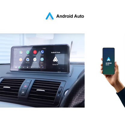 10,25 "sans fil Apple CarPlay Android Auto voiture multimédia pour BMW série 1 E87 E88 E81 E82 2005-2014 IPS unité principale tactile