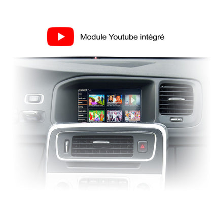 Module d'interface de mise à niveau sans fil CarPlay Android Auto MMI Prime pour Volvo V60/S60/XC60/V40 2015-2019 Airplay